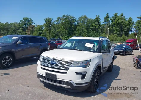 2018 Ford Explorer Platinum из США, поврежденный, VIN 1FM5K8HT9JGB49993